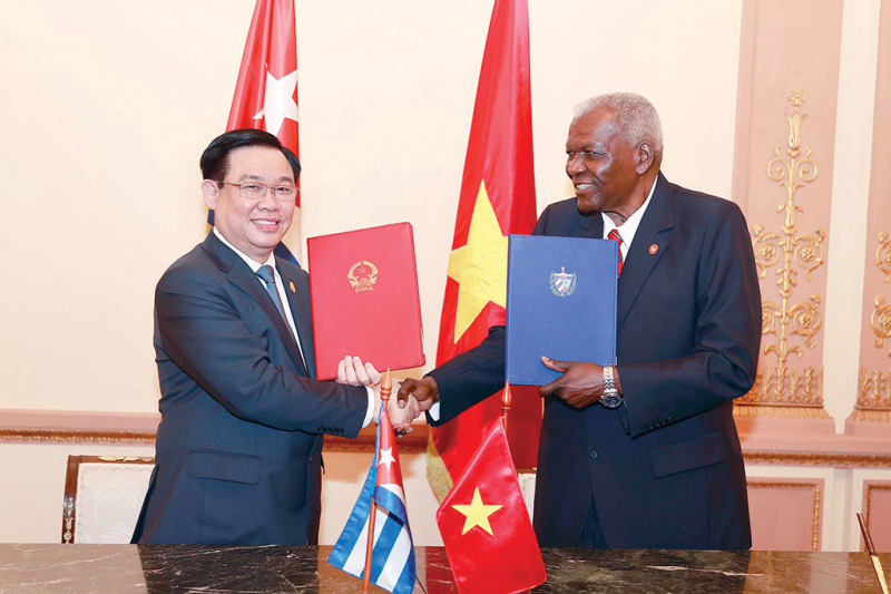 Việt Nam - Cuba thiết lập cơ chế hợp tác liên nghị viện -0