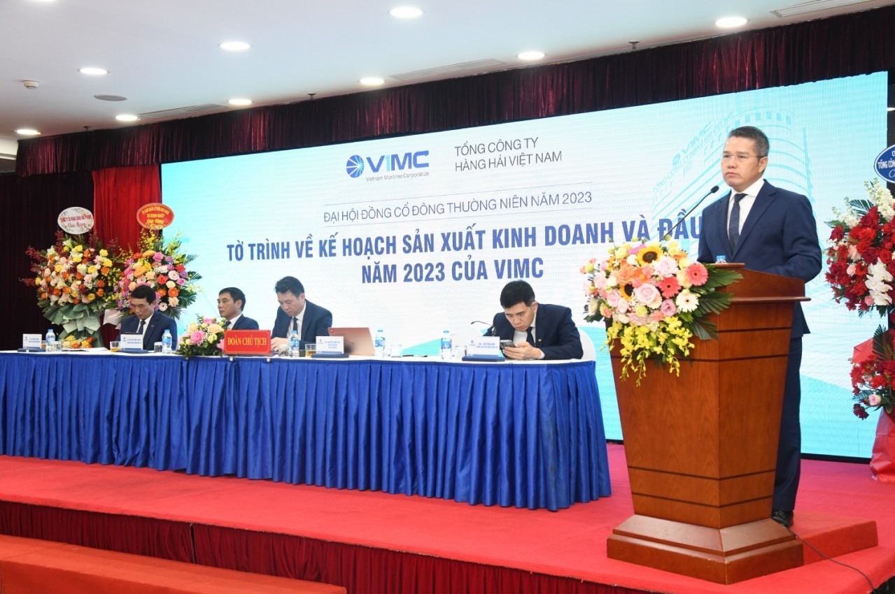 Năm 2023, VIMC đặt kế hoạch doanh thu hợp nhất 13.354 tỷ đồng