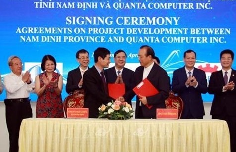 Quanta group pours 120 million USD into computer manufacturing project in Nam Dinh