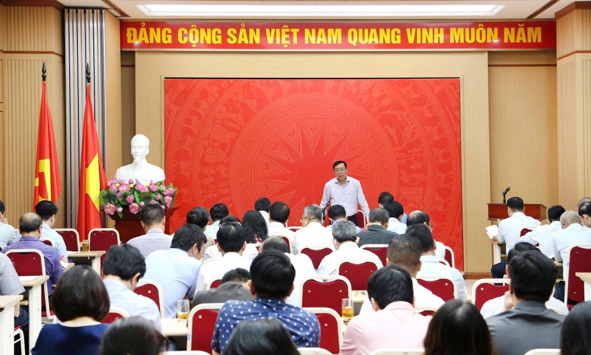 Hội nghị cán bộ chủ chốt về công tác quy hoạch cấp ủy Đảng bộ Bộ Tài chính