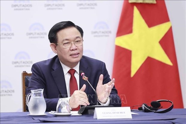 NA leader meets Vietnamese community in Argentina