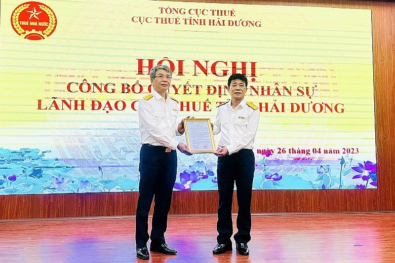 Tổng cục Thuế điều động, bổ nhiệm cục trưởng Cục Thuế Hải Dương, Lạng Sơn