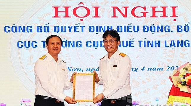 Tổng cục Thuế điều động, bổ nhiệm cục trưởng Cục Thuế Hải Dương, Lạng Sơn