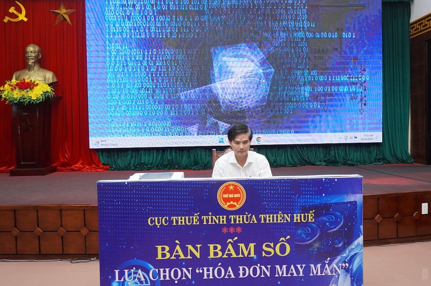 Cục Thuế Thừa Thiên Huế tìm ra 15 người trúng thưởng hóa đơn may mắn quý I/2023