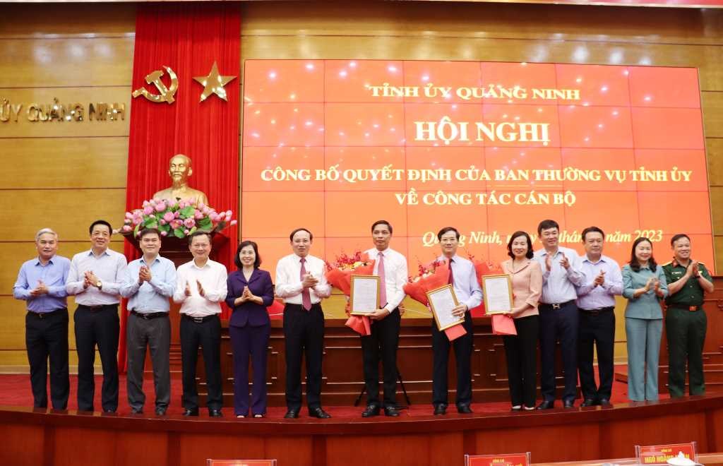 Quảng Ninh: Công bố quyết định về công tác cán bộ