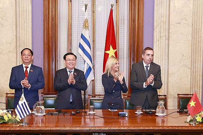 Chủ tịch Quốc hội: Tiềm năng, cơ hội hợp tác giữa Việt Nam và Uruguay là rất lớn