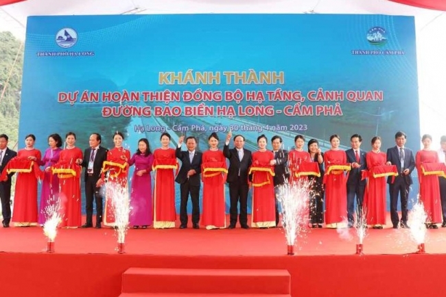 Quảng Ninh: Khánh thành đường bao biển Hạ Long - Cẩm Phả quy mô 6 làn xe