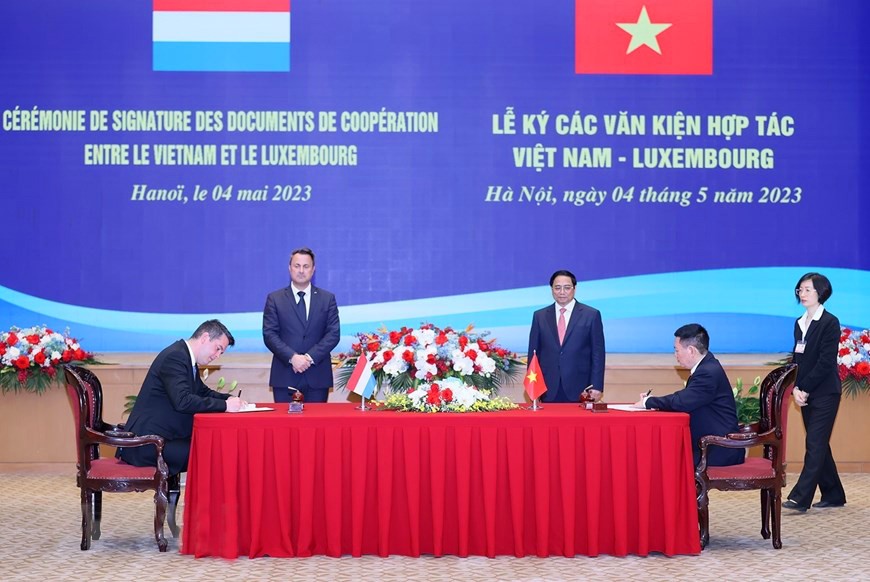 Việt Nam và Luxembourg ký kết các văn kiện hợp tác