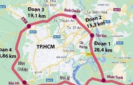 TP. Hồ Chí Minh: Đã chi trả gần 2.600 tỷ đồng bồi thường triển khai dự án đường vành đai 3