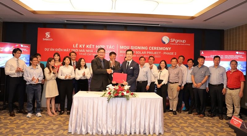 SABECO hợp tác với SP Group lắp đặt hệ thống thống điện mặt trời tại 9 nhà máy bia SABECO hợp tác với SP Group lắp đặt hệ thống điện mặt trời tại 9 nhà máy bia