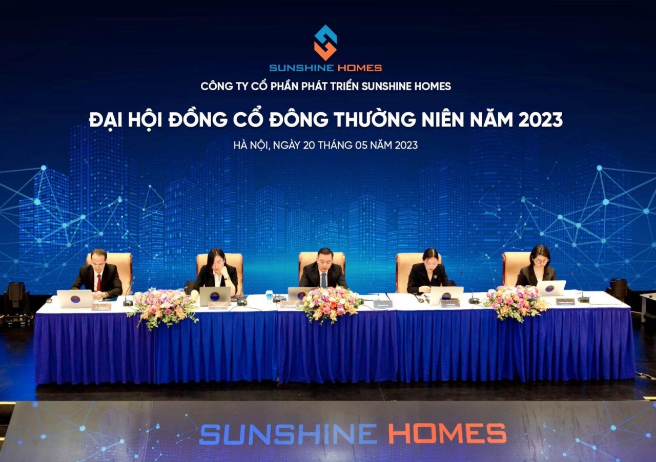 Sunshine Homes đặt mục tiêu doanh thu dự kiến đạt 3.200 tỷ đồng năm 2023