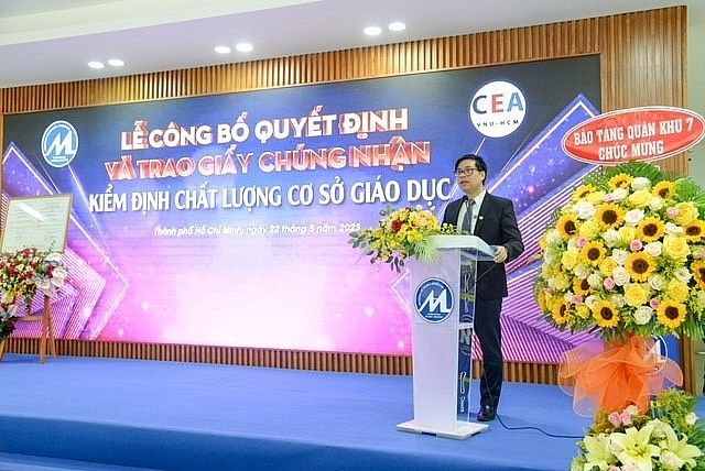 Trường Đại học Tài chính - Marketing đạt tiêu chuẩn chất lượng cấp cơ sở giáo dục chu kỳ 2