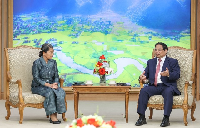 Thủ tướng Phạm Minh Chính tiếp Phó Thủ tướng Campuchia