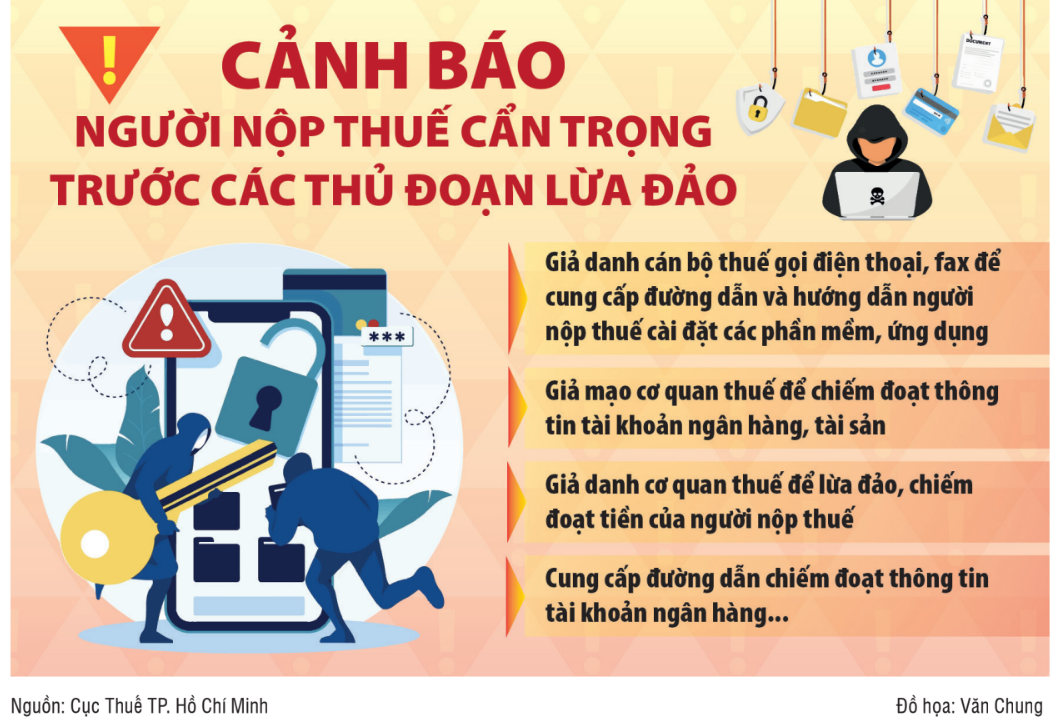 Cảnh báo việc giả danh cán bộ thuế để lừa đảo