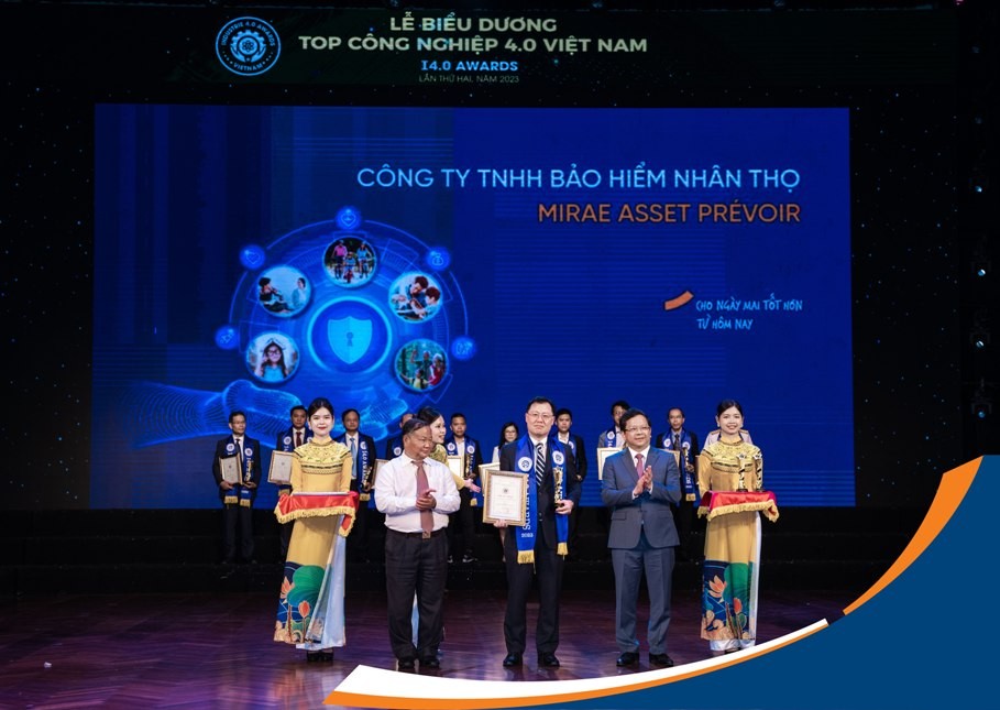 Mirae Asset Prévoir ghi dấu ấn chuyển đổi số với giải thưởng công nghệ 4.0 Việt Nam năm 2023