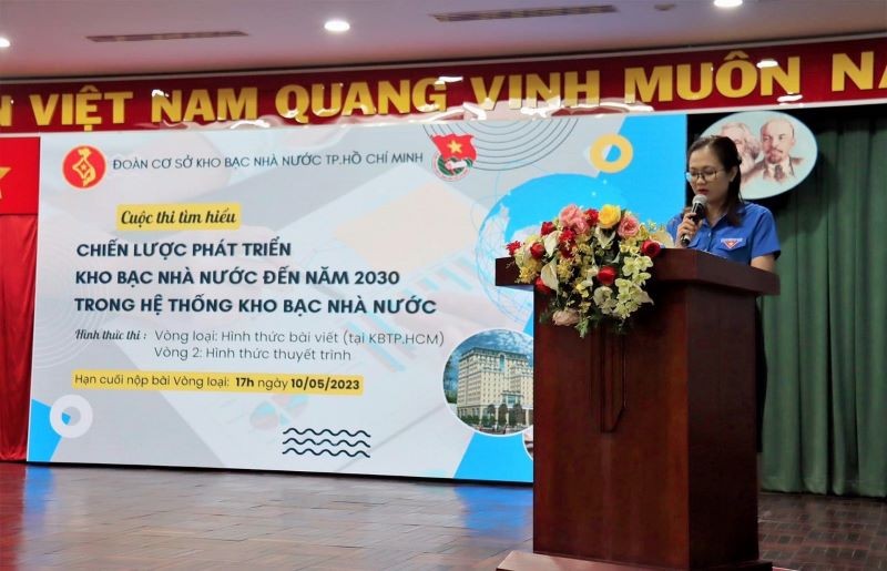 Tuổi trẻ Kho bạc Nhà nước TP. Hồ Chí Minh hưởng ứng cuộc thi tìm hiểu Chiến lược phát triển Kho bạc Nhà nước đến năm 2030