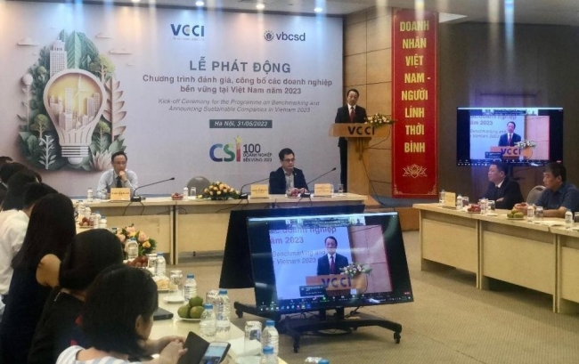 Phát động Chương trình đánh giá, công bố doanh nghiệp bền vững tại Việt Nam năm 2023
