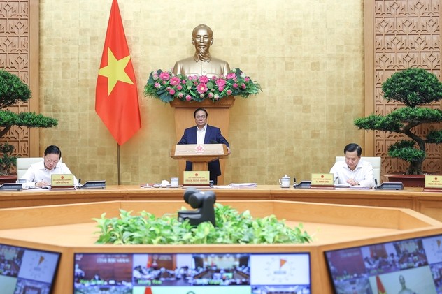 Thủ tướng Phạm Minh Chính chủ trì phiên họp Chính phủ với các địa phương