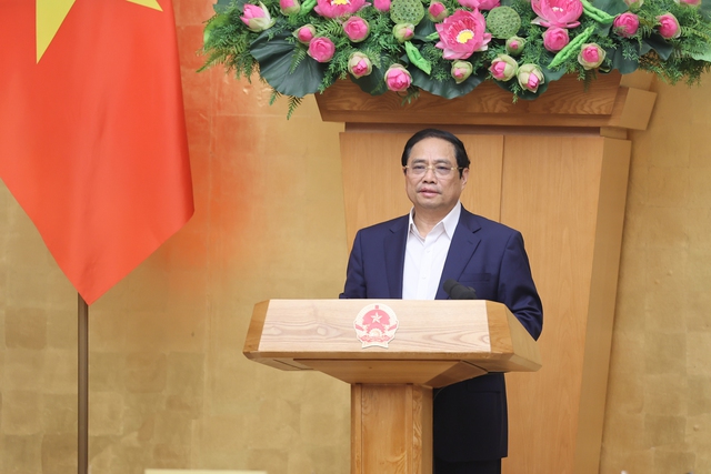 Thủ tướng Phạm Minh Chính chủ trì phiên họp Chính phủ với các địa phương - Ảnh 1.