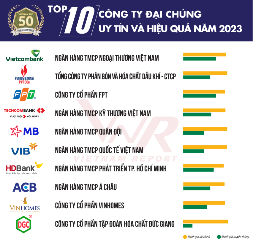 Ấn tượng HDBank - TOP 10 công ty đại chúng uy tín và hiệu quả nhất Việt Nam