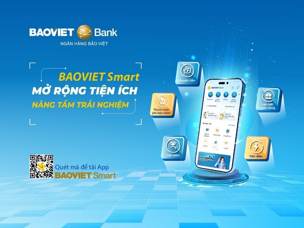 BAOVIET Bank được bình chọn là ngân hàng có ứng dụng Mobile Banking thân thiện khách hàng năm 2023