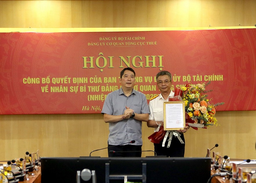 Ông Mai Xuân Thành giữ chức Bí thư Đảng ủy cơ quan Tổng cục Thuế
