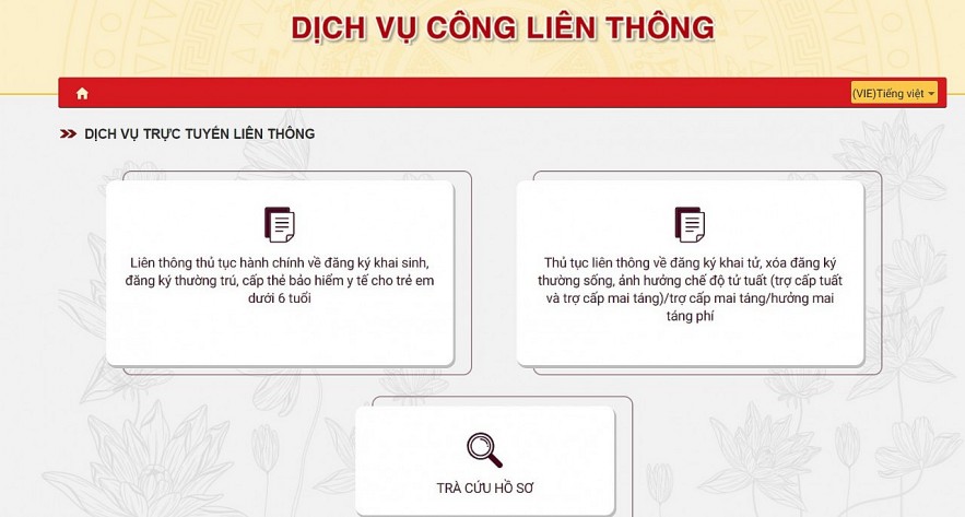 Bảo hiểm xã hội Việt Nam triển khai trên toàn quốc 2 nhóm dịch vụ công liên thông
