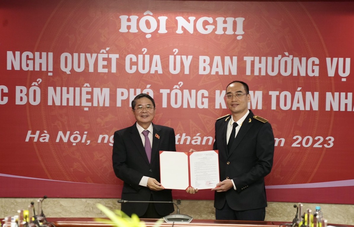 Ông Bùi Quốc Dũng được bổ nhiệm Phó Tổng Kiểm toán nhà nước
