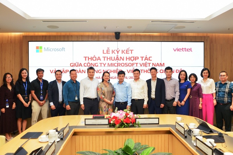 Viettel và Microsoft hợp tác nâng cao năng lực ứng dụng điện toán đám mây Viettel và Microsoft hợp tác nâng cao năng lực ứng dụng điện toán đám mây