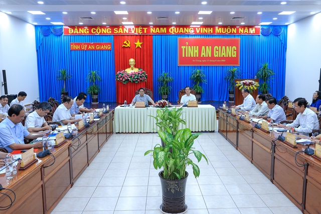 Thủ tướng: An Giang cần đột phá về tư duy, cách làm để phát triển bứt phá