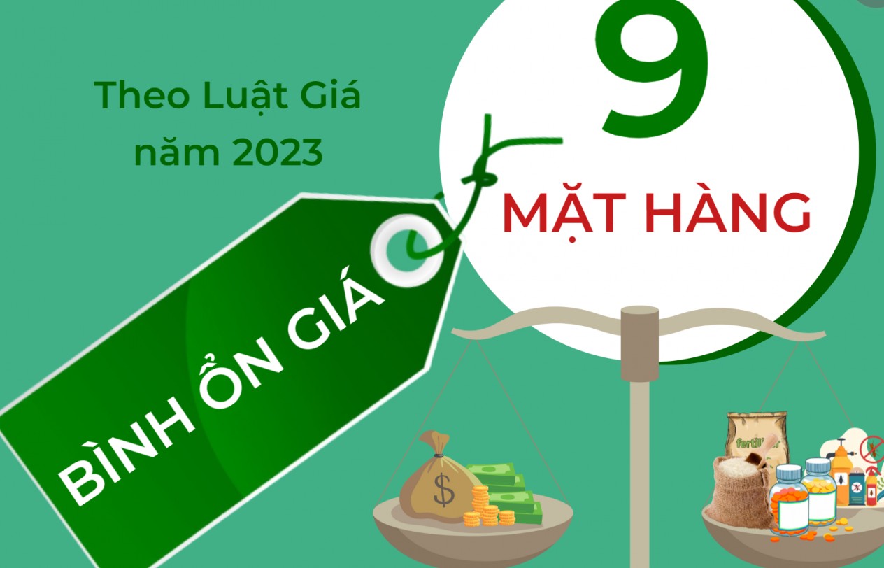 9 mặt hàng bình ổn giá