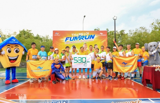 “Thang Loi Fun Run 2023”: Giải đấu nhiều cung bậc cảm xúc