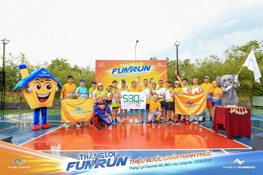 “Thang Loi Fun Run 2023”: Giải đấu nhiều cung bậc cảm xúc