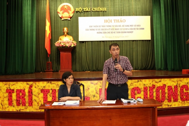 Bộ Tài chính lấy ý kiến dự thảo thông tư hướng dẫn mới về chế độ kế toán doanh nghiệp