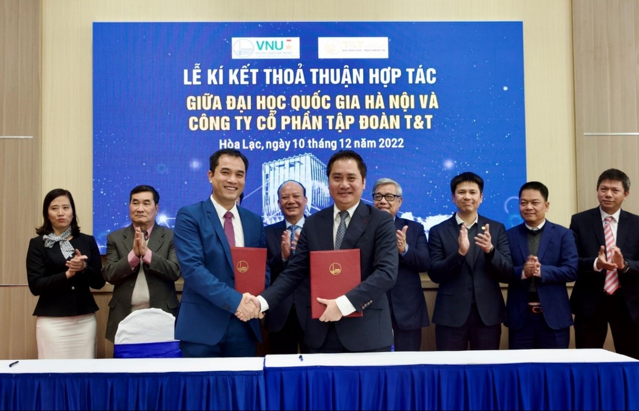 T&T Group và Đại học Quốc gia Hà Nội hợp tác phát triển hệ thống bệnh viện chuẩn quốc tế