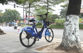 Hà Nội triển khai dự án xe đạp công cộng tại 6 quận nội thành