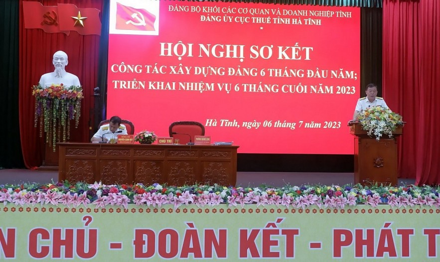 Hà Tĩnh: Thu nội địa 6 tháng đạt 72% dự toán pháp lệnh