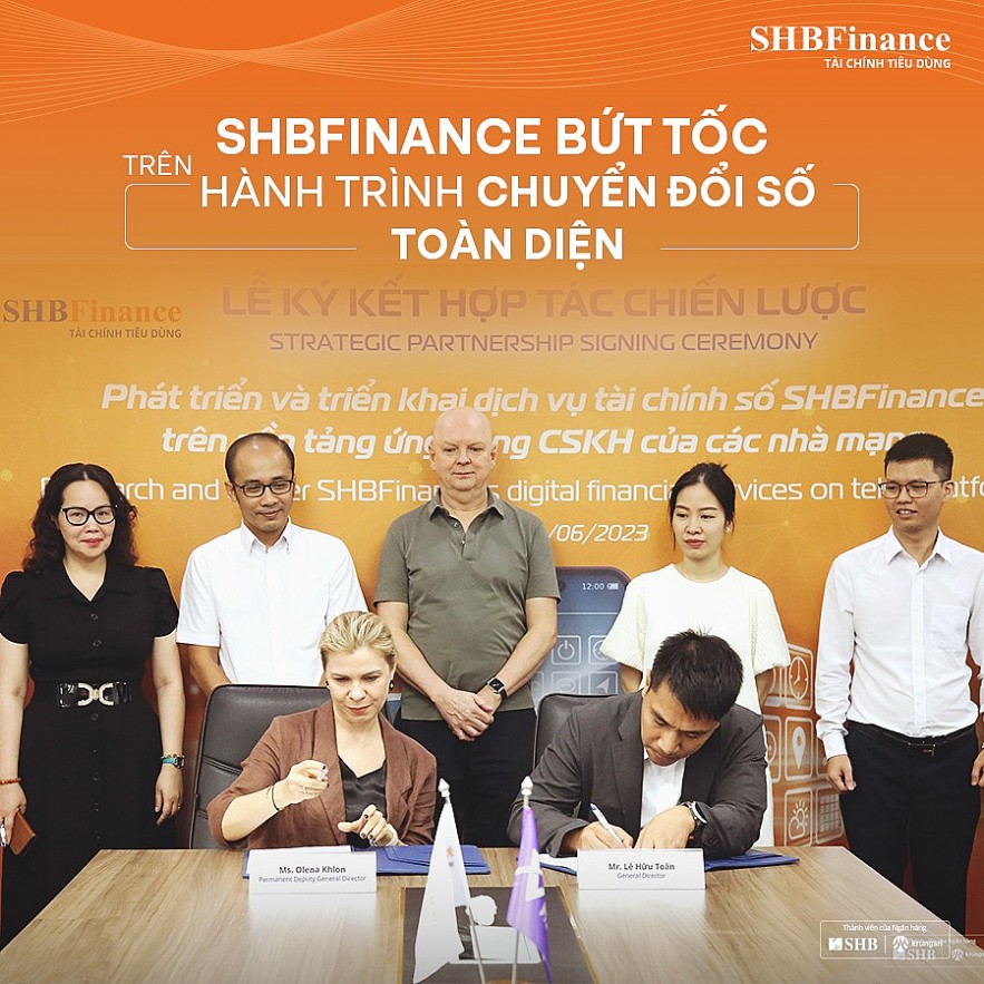 SHBFinance số hóa toàn diện nhằm nâng cao trải nghiệm khách hàng