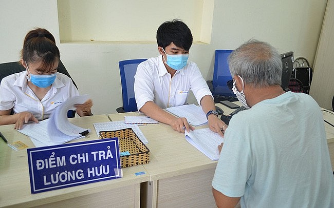 Truy trả phần chênh lệch lương hưu tăng thêm của tháng 7 và tháng 8/2023 vào tháng 9