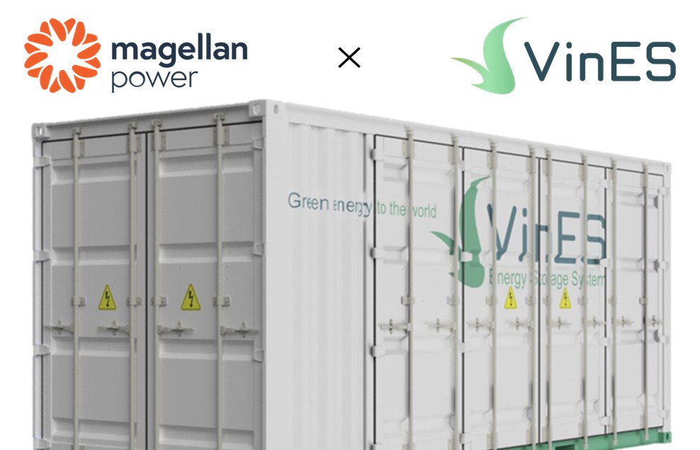 Vines và Magellan Power hợp tác đưa giải pháp pin lưu trữ năng lượng vào thị trường Australia