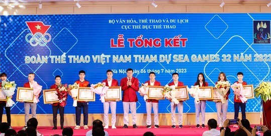 Herbalife đồng hành cùng lễ tổng kết Đoàn thể thao Việt Nam tham dự SEA Games 32