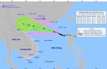 Thủ tướng Chính phủ chỉ đạo tập trung ứng phó với bão số 1 năm 2023