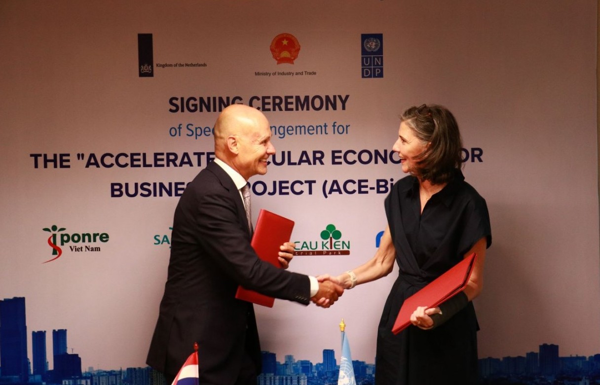 UNDP và Hà Lan hợp tác thúc đẩy kinh tế tuần hoàn cho khối doanh nghiệp tại Việt Nam