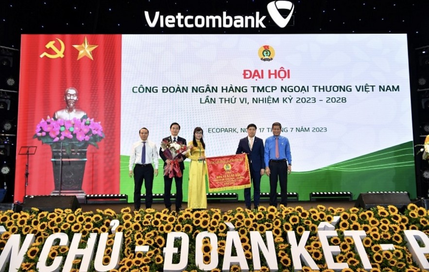 Đại hội Công đoàn Vietcombank lần thứ VI, nhiệm kỳ 2023 - 2028 thành công tốt đẹp