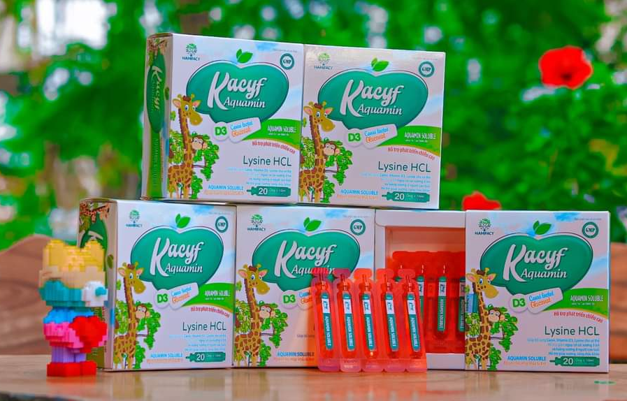 Cảnh báo thực phẩm bảo vệ sức khỏe Kacyf Aquamin vi phạm quy định quảng cáo