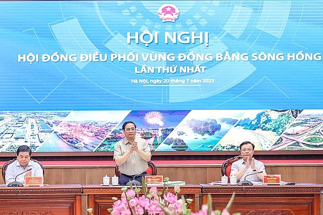 Thủ tướng chủ trì Hội nghị Hội đồng điều phối vùng Đồng bằng sông Hồng