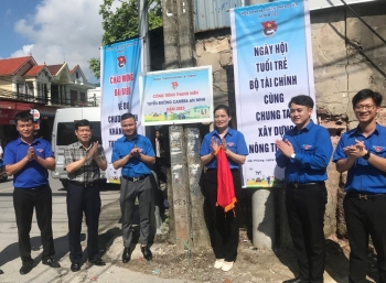 Đoàn Thanh niên Bộ Tài chính hưởng ứng Chiến dịch Thanh niên tình nguyện Hè năm 2023