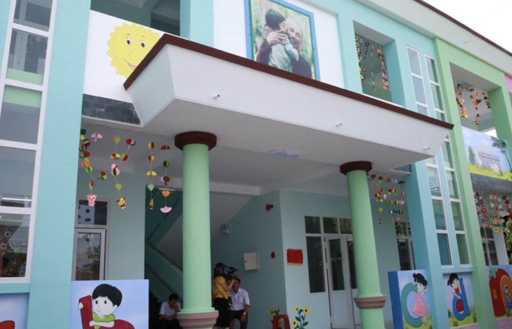 Khánh thành Trường mầm non Hành Đức do BSR tài trợ
