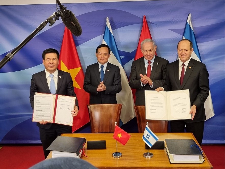 Việt Nam - Israel ký kết Hiệp định thương mại tự do