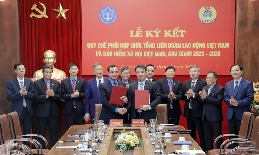 Bảo hiểm xã hội Việt Nam và Tổng Liên đoàn Lao động Việt Nam hợp tác bảo vệ người lao động